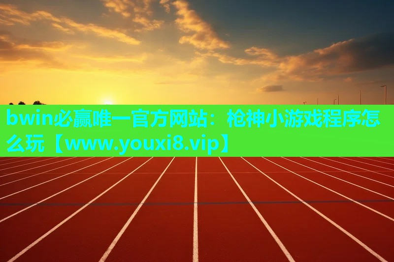 bwin必赢唯一官方网站：枪神小